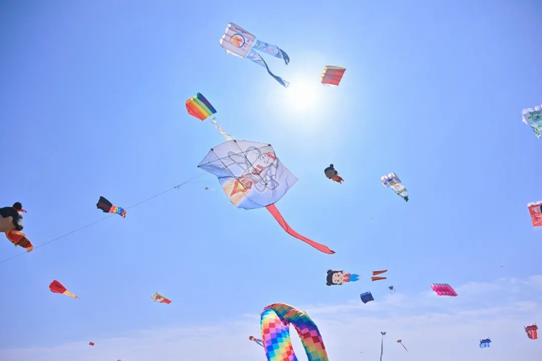 包含大型海上风筝比赛，天空中的运动盛典的词条